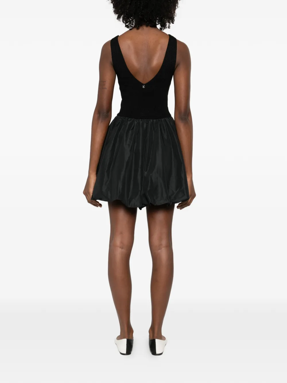 LIU JO Taffeta mini-jurk Zwart