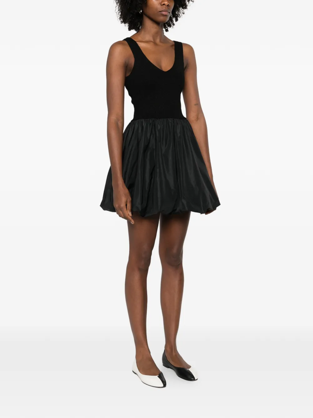 LIU JO Taffeta mini-jurk Zwart