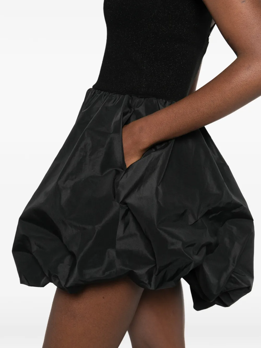 LIU JO Taffeta mini-jurk Zwart