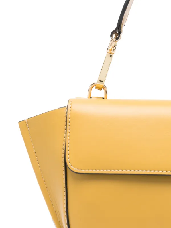 Wandler Mini Hortensia Flap Houlder Bag | Yellow | FARFETCH