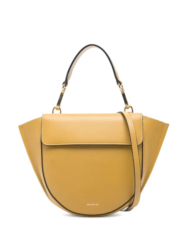 Wandler Mini Hortensia Flap Houlder Bag | Yellow | FARFETCH