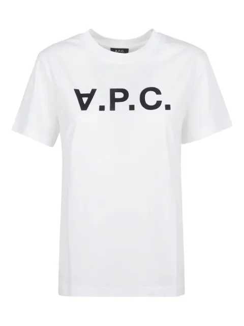 A.P.C. logo-print T-shirt