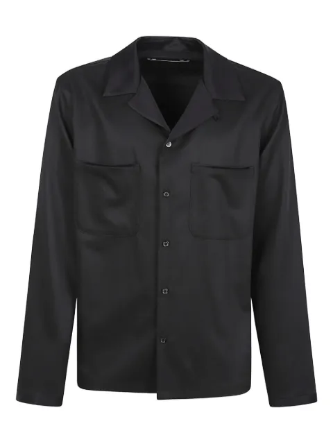 Golden Goose chest-pocket virgin wool shirt