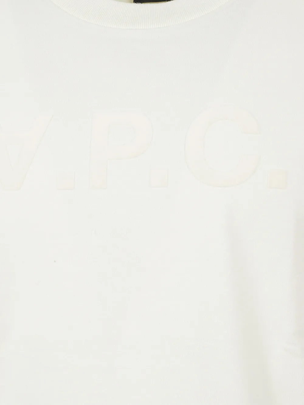 A.p.c. Embossed T-shirt - Neutrals 