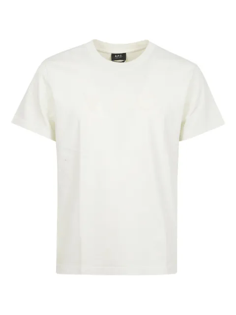 A.P.C. embossed T-shirt