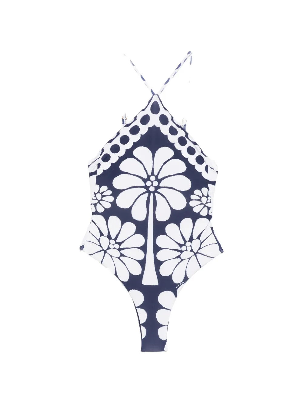 FARM Rio printed swimsuit - Blu