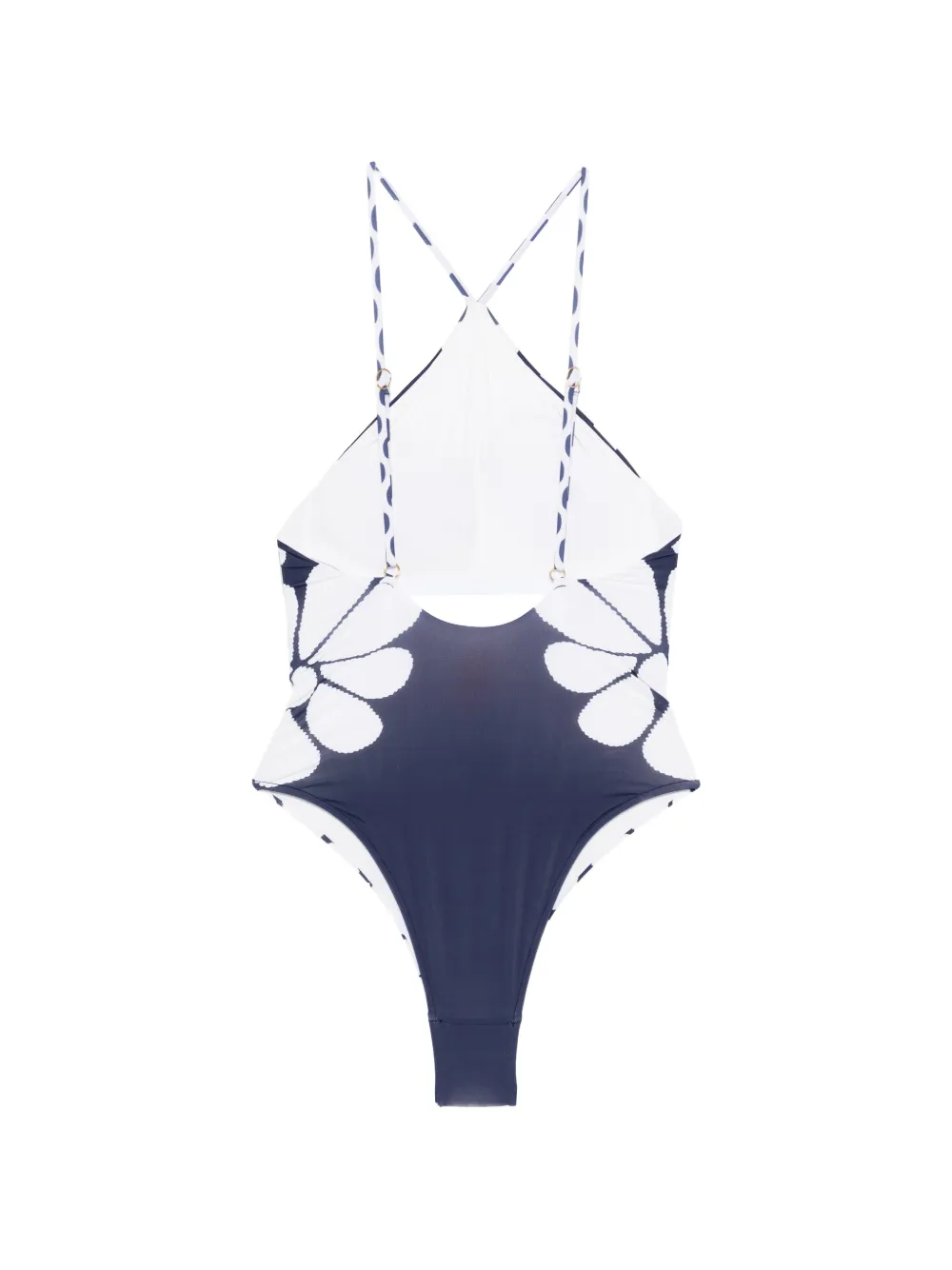  Farm Rio Printed Swimsuit - Blue 