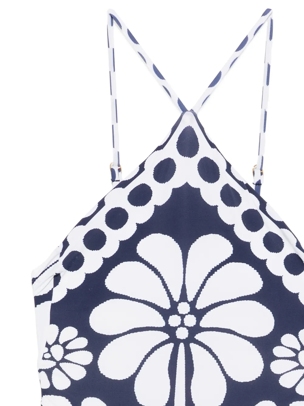  Farm Rio Printed Swimsuit - Blue 