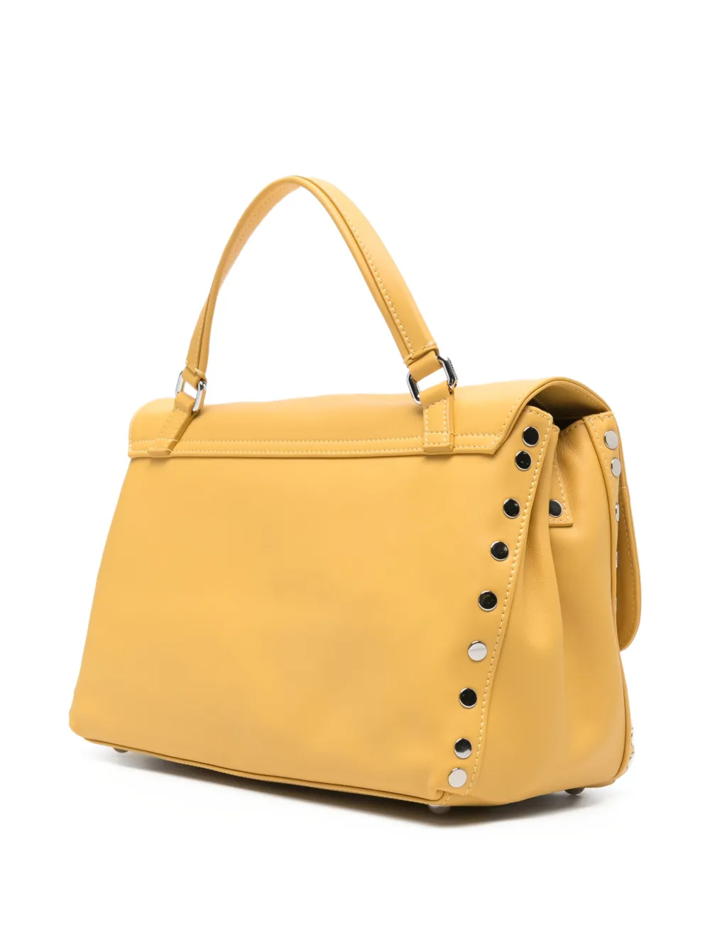 Zanellato Postina kleine shopper Geel