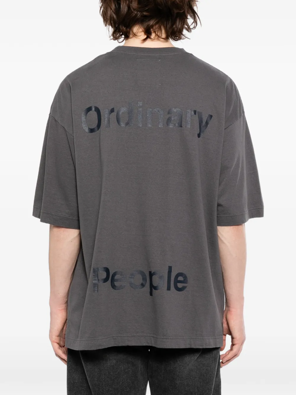 Maison MIHARA YASUHIRO Leon Kids Doodle T-shirt Zwart