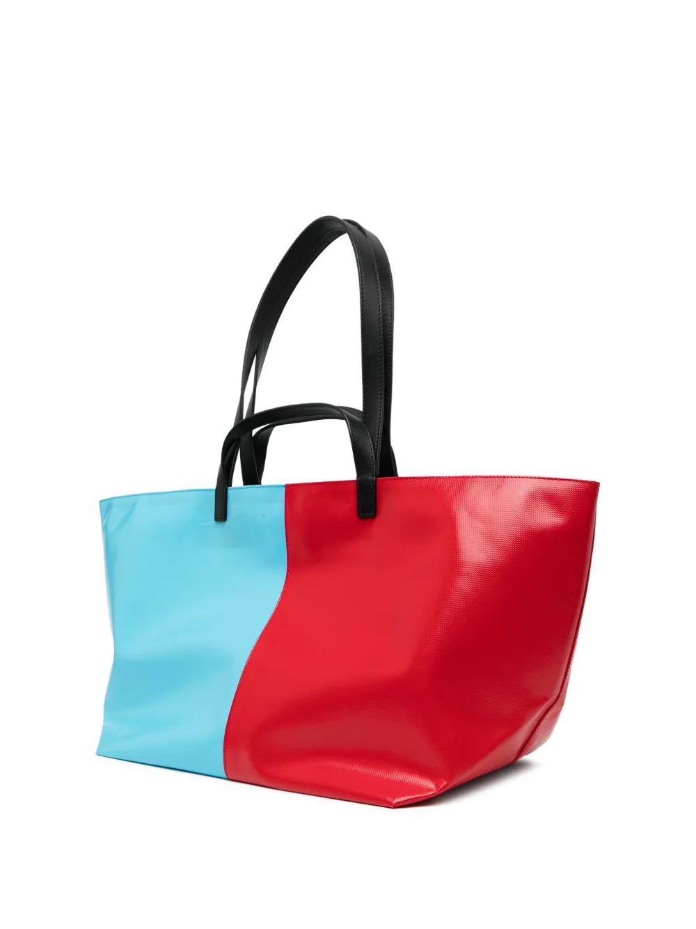 Colour-Block Tote Bag