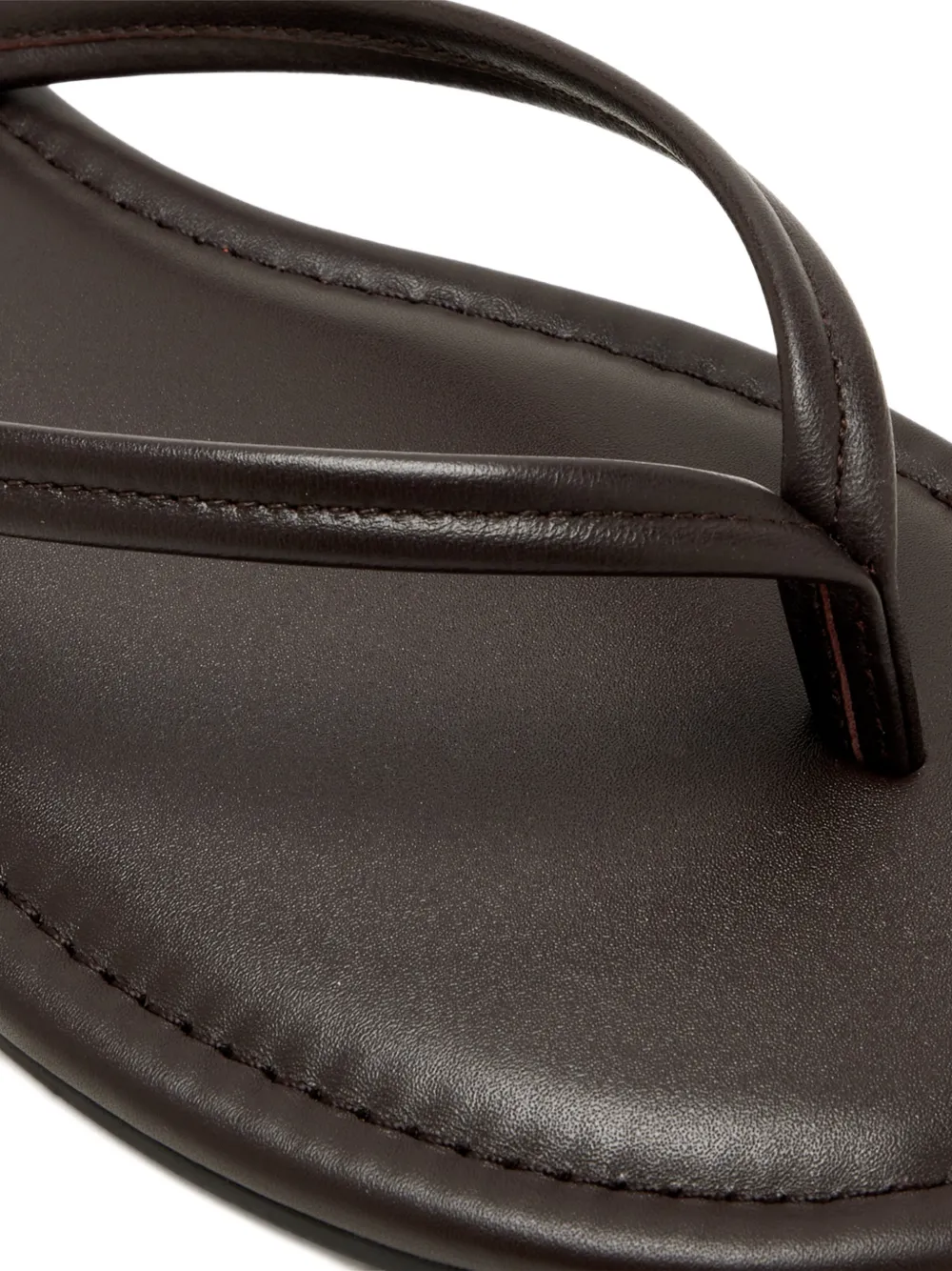 St. Agni Leren sandalen Bruin