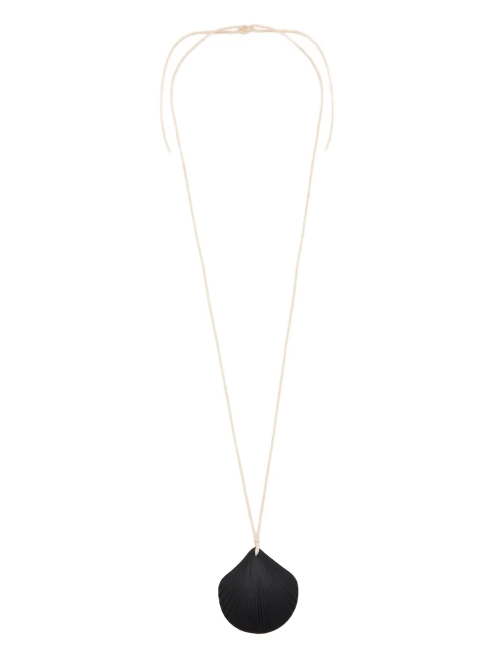 Heaven Mayhem Aster shell-pendant necklace - Nero
