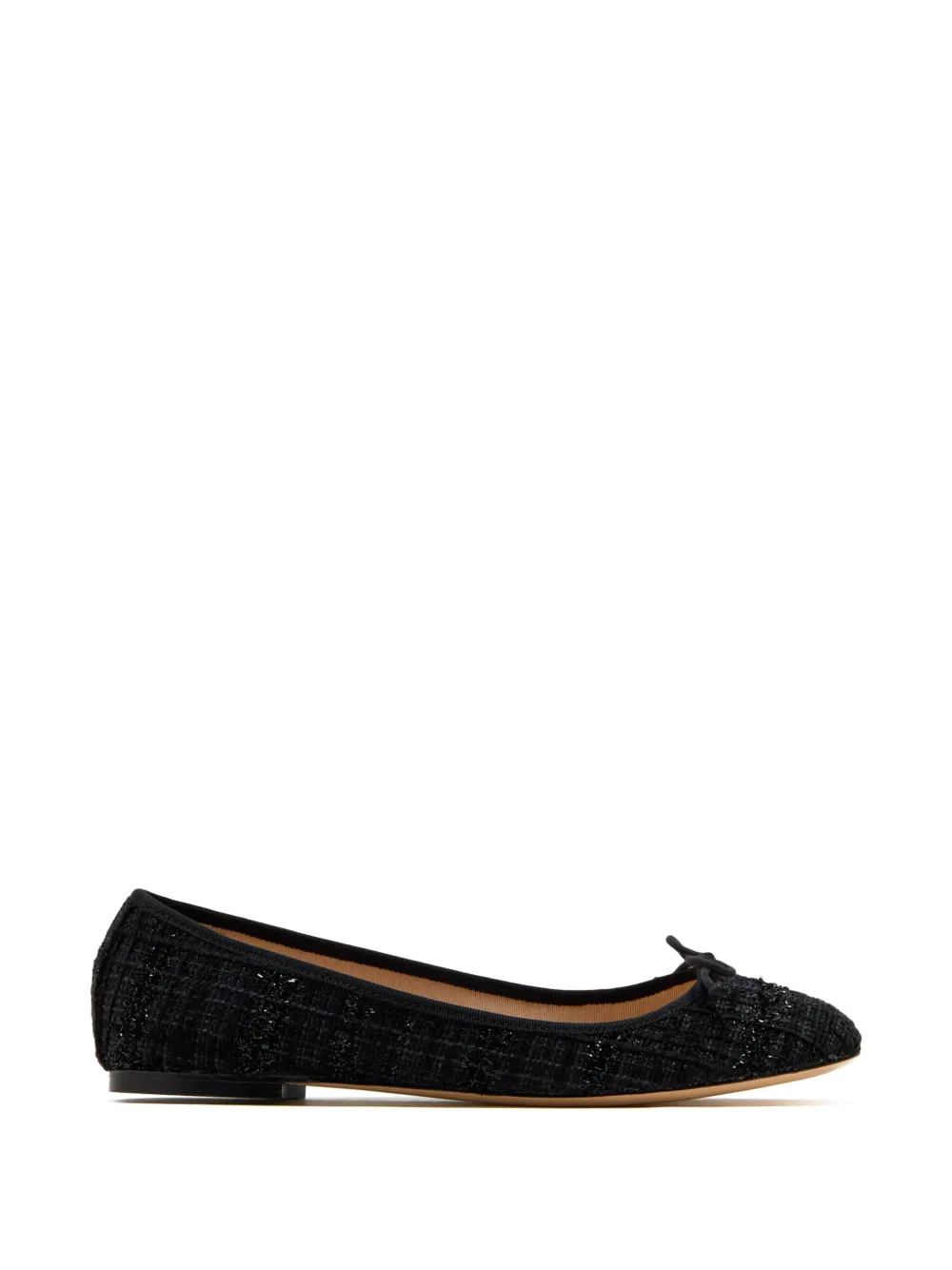 HOUSE OF BALLERINAS bow ballet flats - Nero