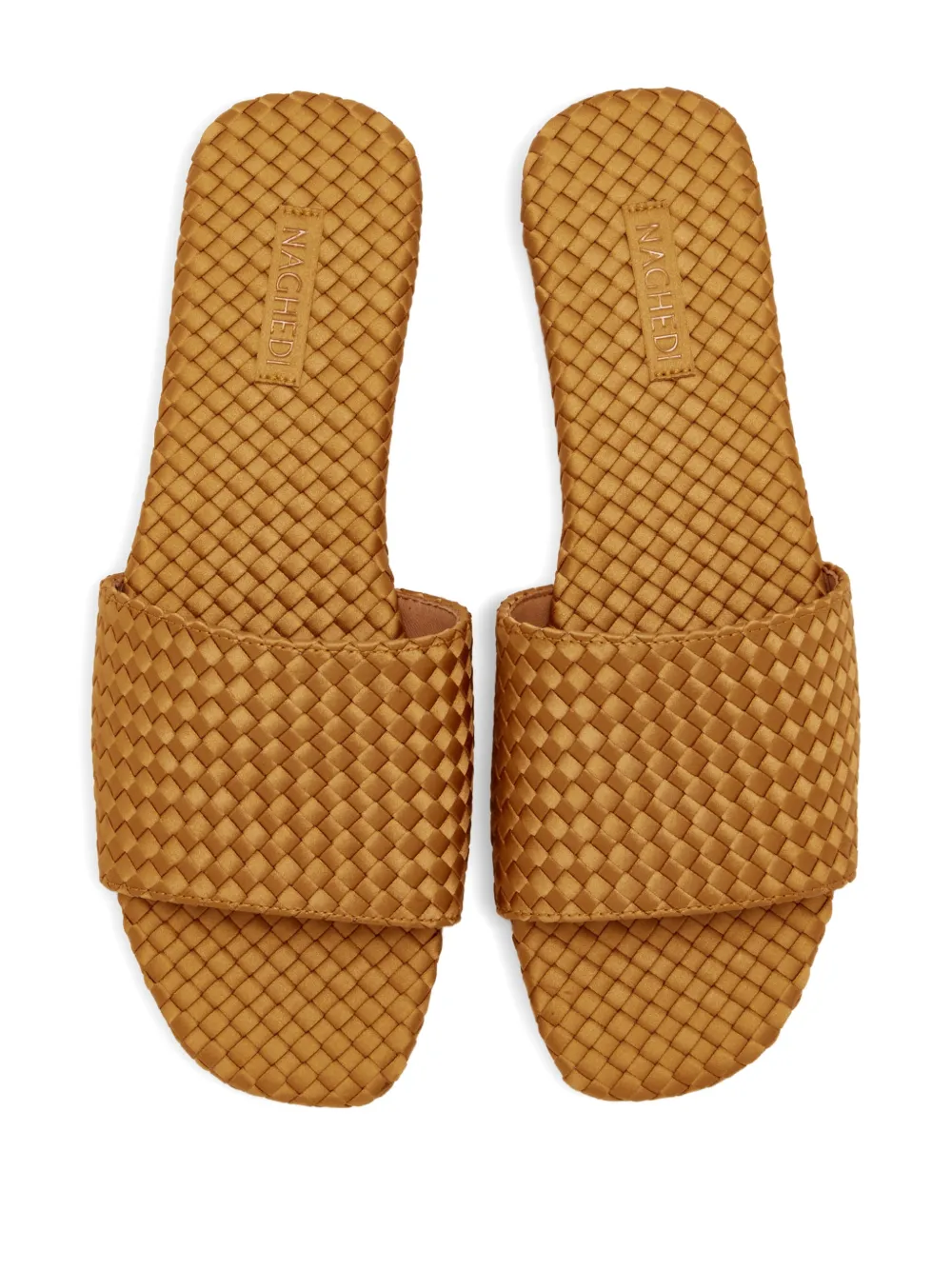 NAGHEDI St. Barths woven sandals Bruin