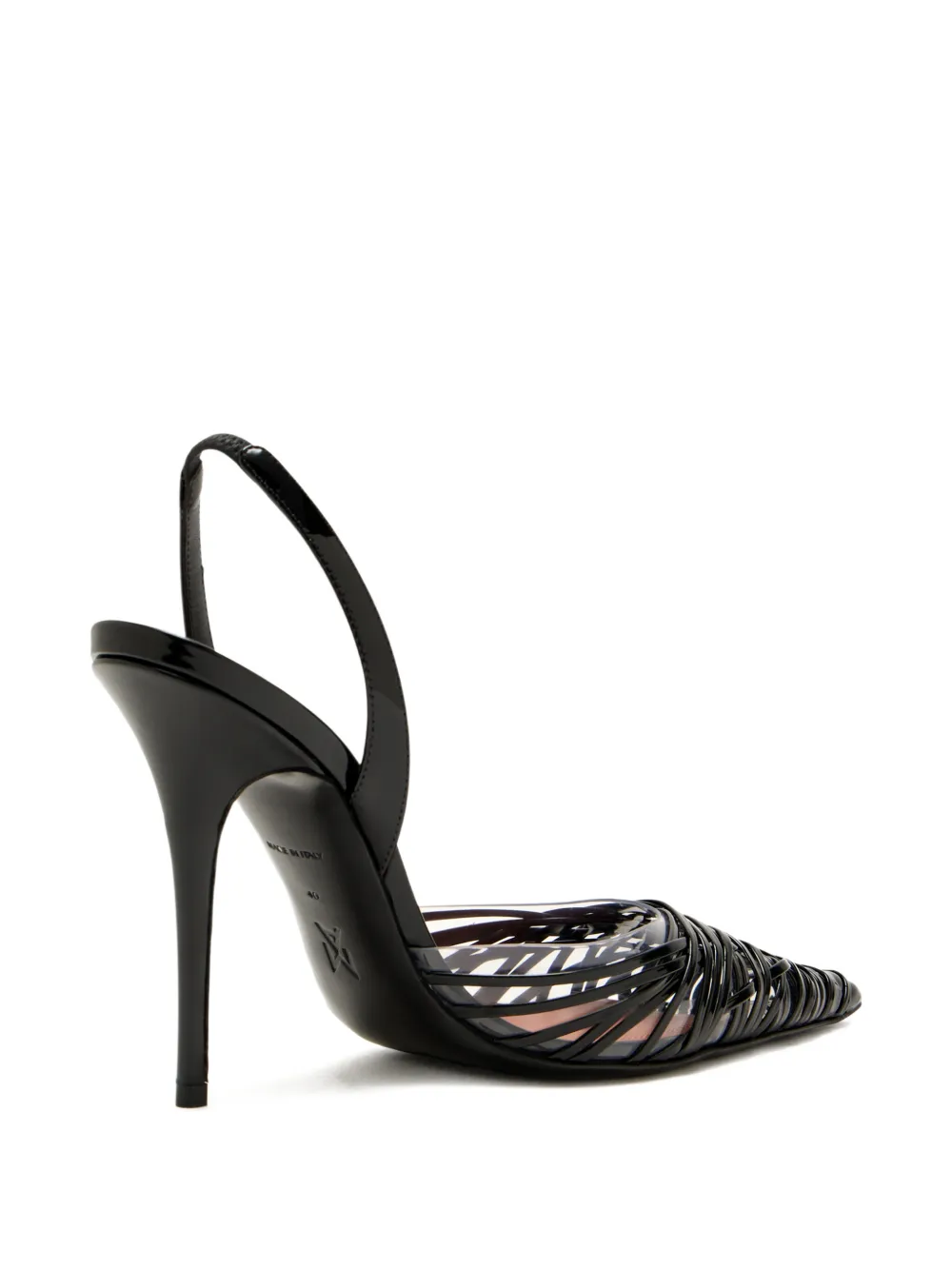 Amina Muaddi Lori pumps Zwart