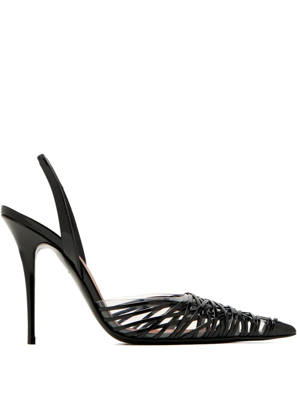 Amina Muaddi Lori pumps Zwart