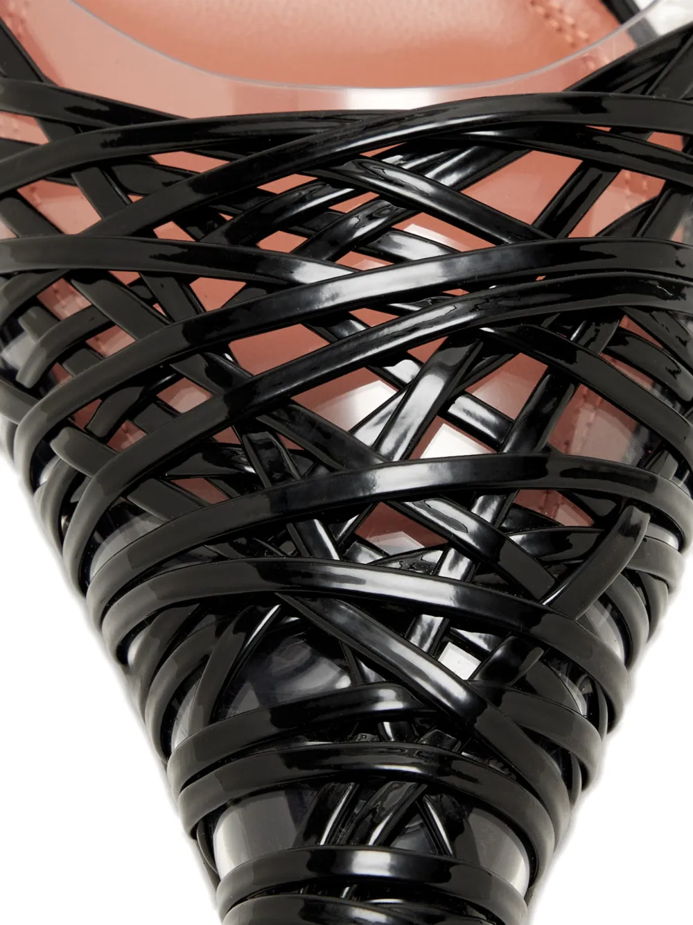 Amina Muaddi Lori pumps Zwart