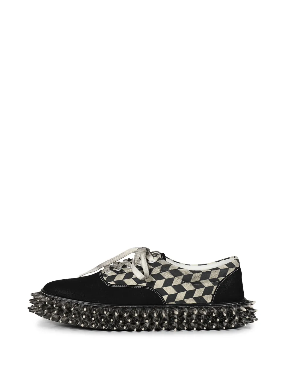 Doublet Dirty Spike sneakers Zwart