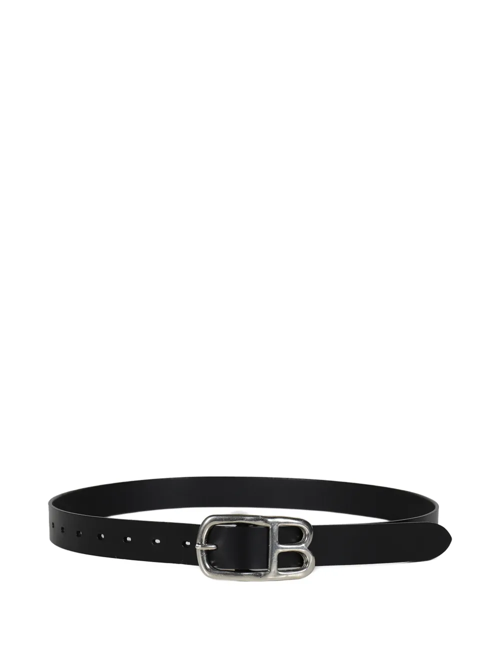 Doublet logo-buckle belt - Nero