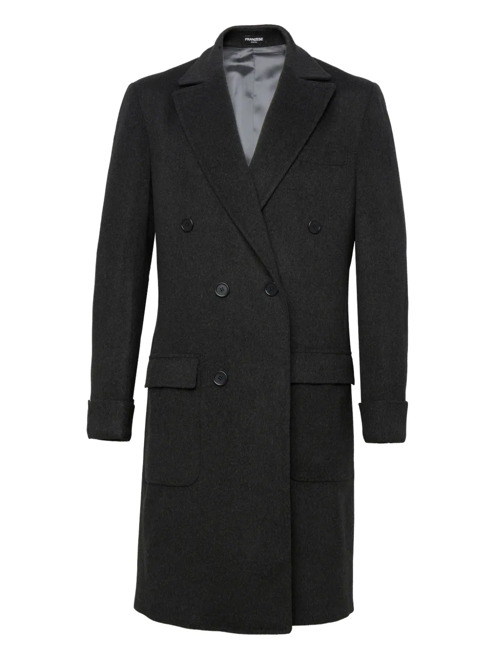 FRANZESE COLLECTION Stefano de Martino double-breasted coat - Grau