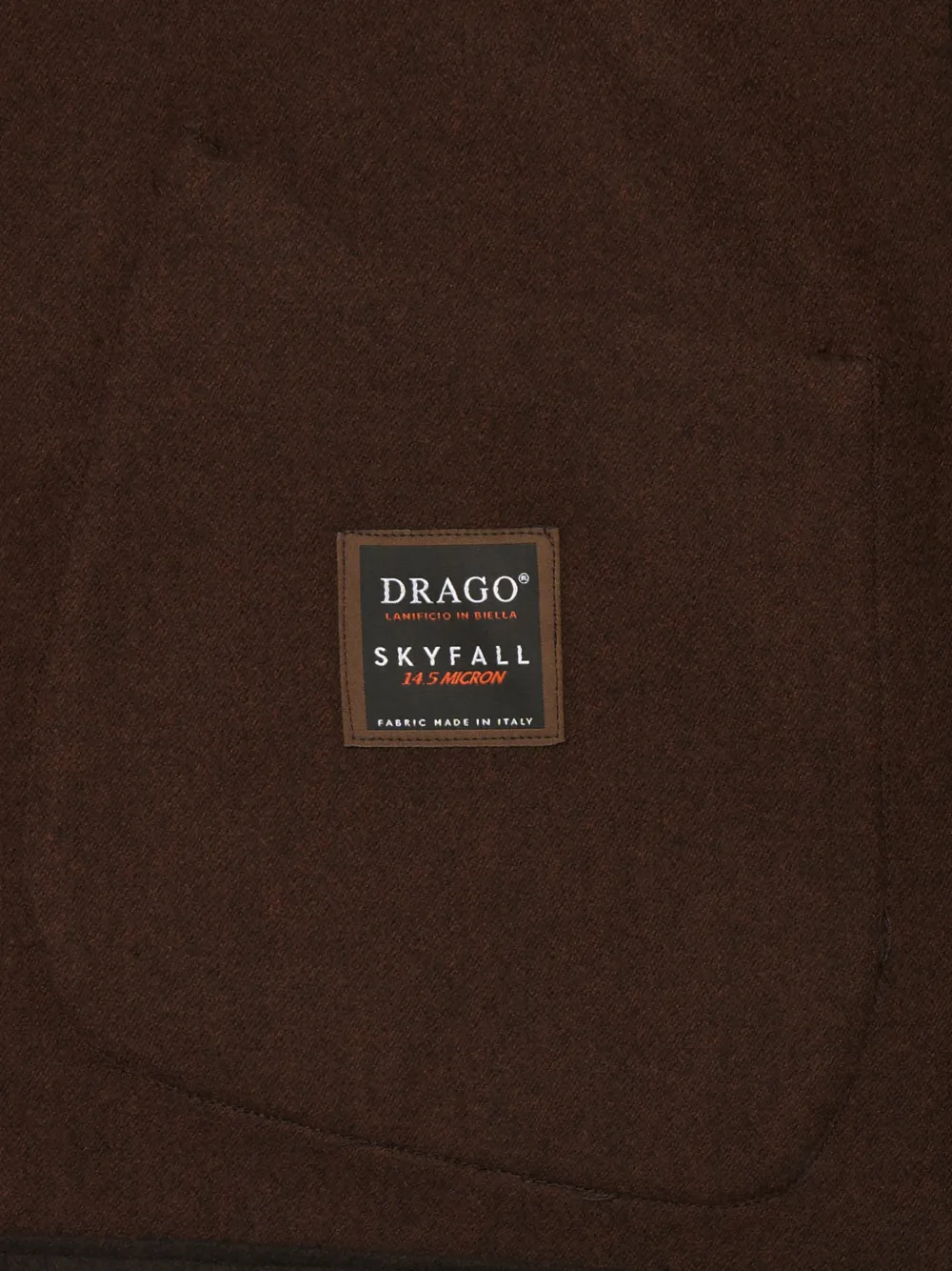  Franzese Collection Wool Overshirt - Brown 