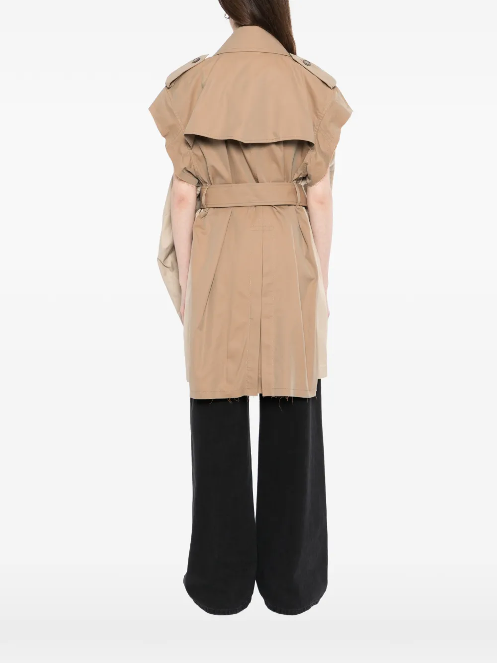 Maison MIHARA YASUHIRO トレンチコート | ニュートラル | FARFETCH JP