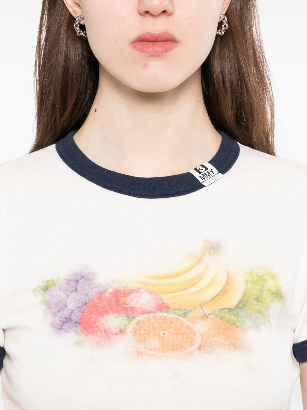 Maison MIHARA YASUHIRO T-shirt met print Wit