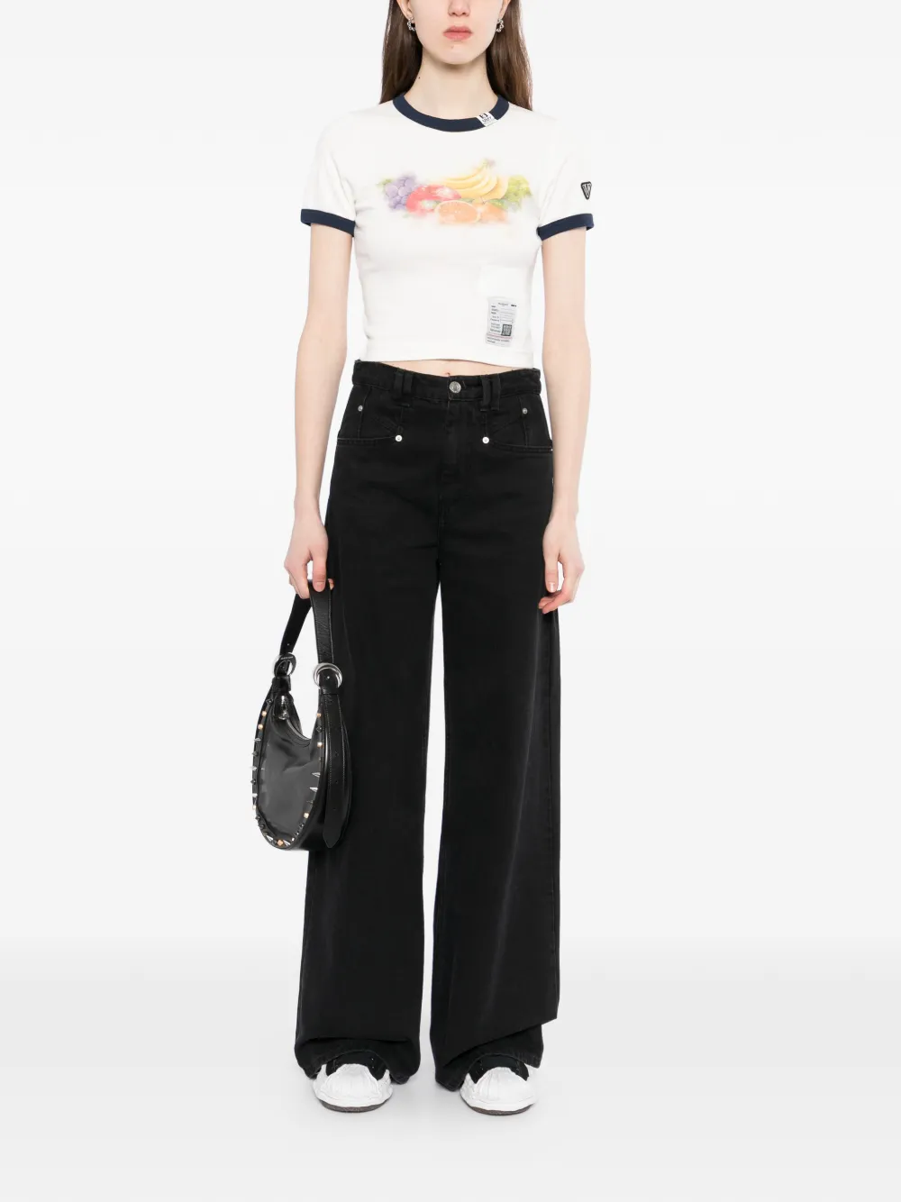  Maison Mihara Yasuhiro Printed T-shirt - White 