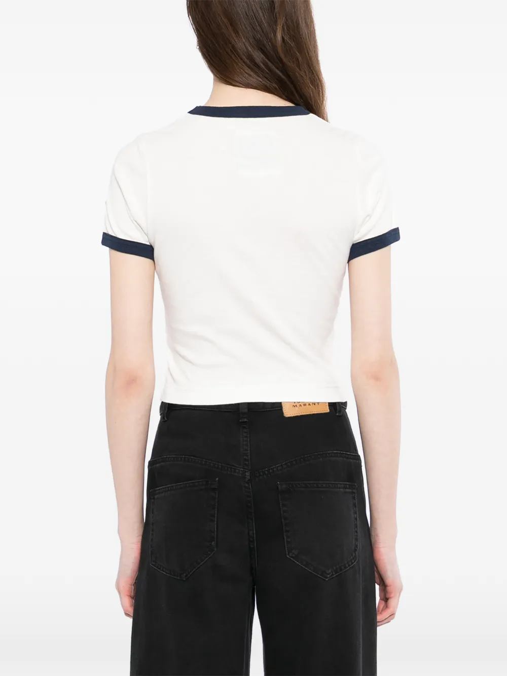 Maison MIHARA YASUHIRO T-shirt met print Wit