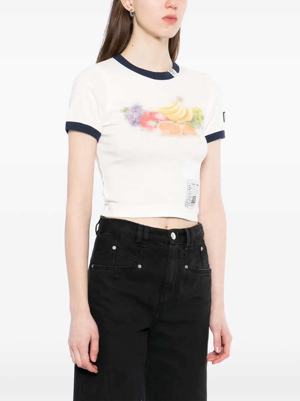  Maison Mihara Yasuhiro Printed T-shirt - White 