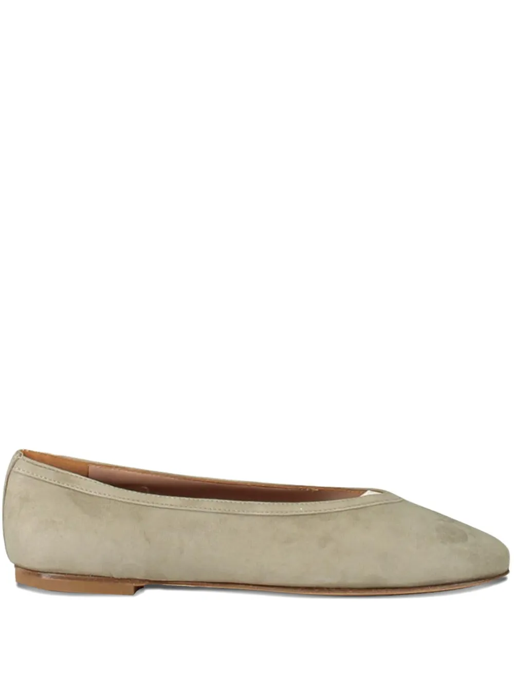 CASA ISOTA Dafne pointed ballet flats - Toni neutri