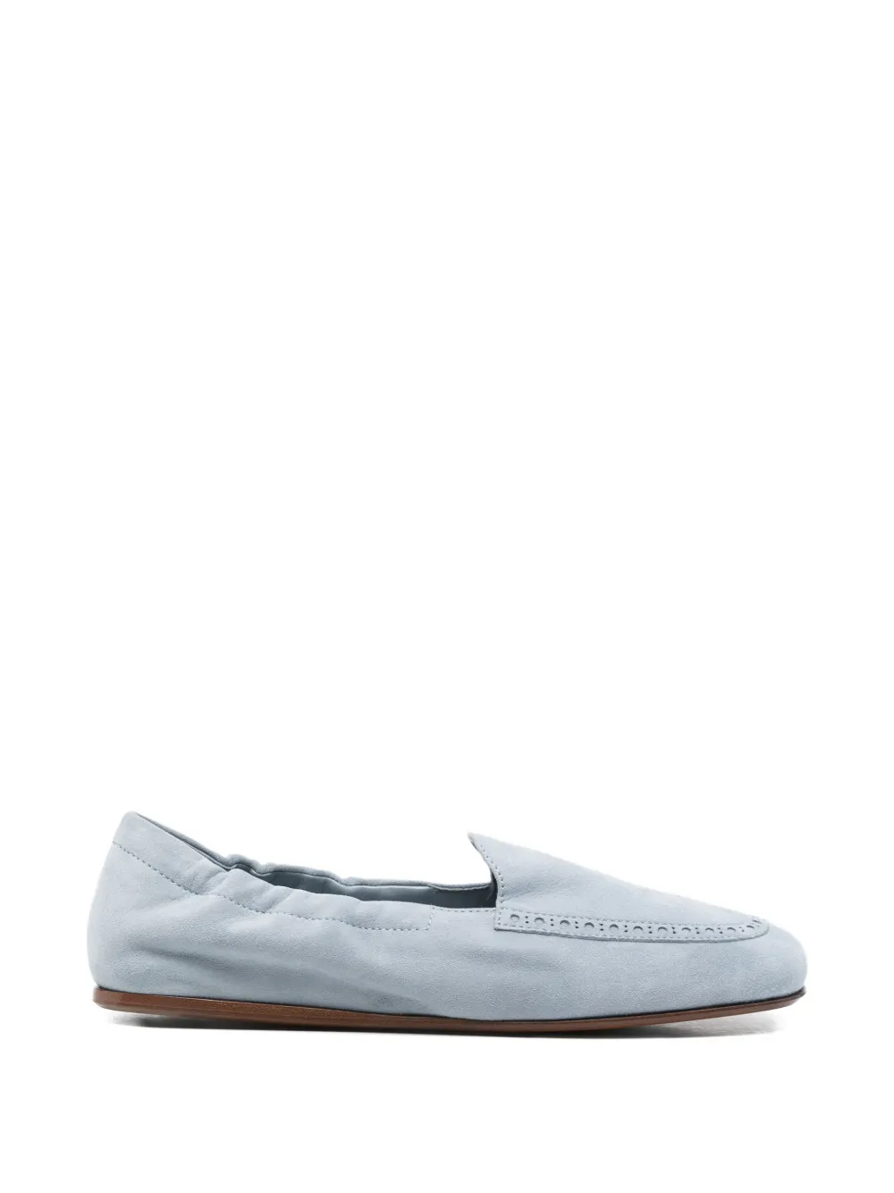Church's perforated flat loafers - Blu