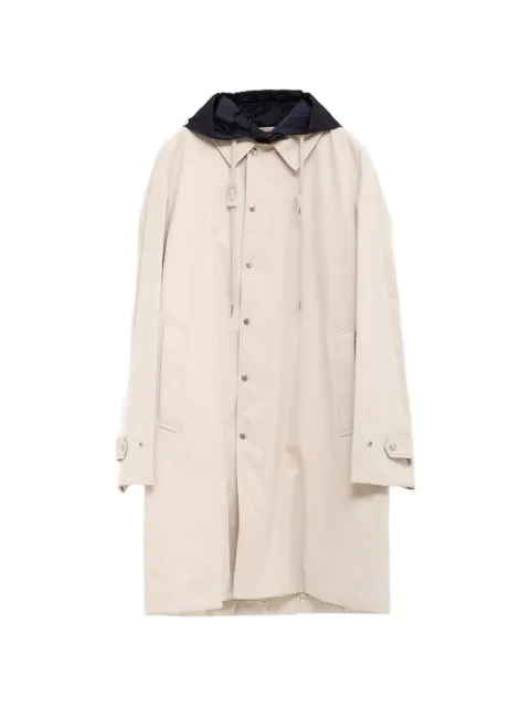 Moncler Kervoyal button fastening coat