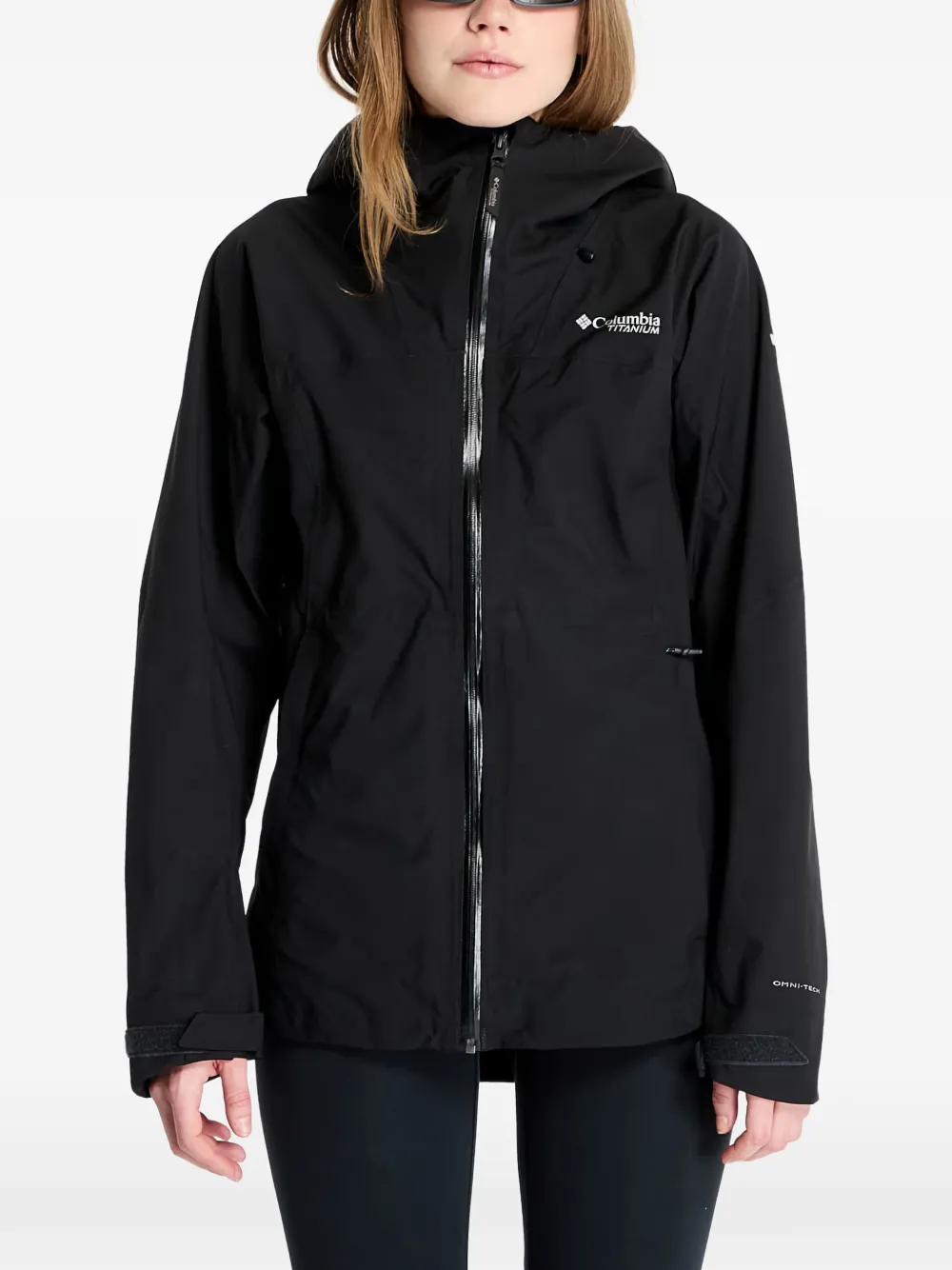 Columbia Northwest Explorer 3L hooded jacket - Nero