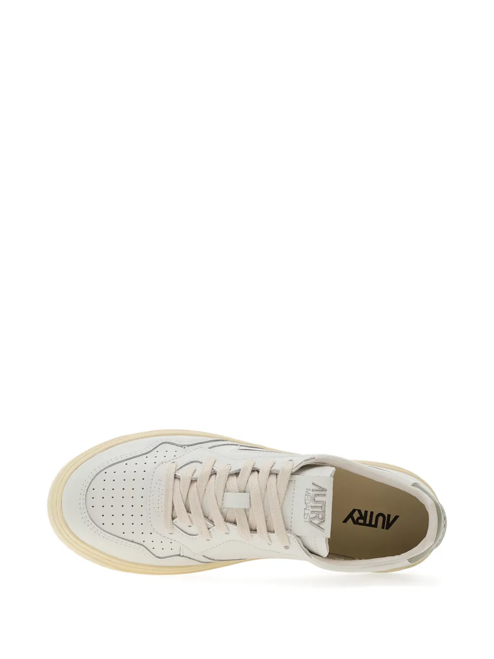 Autry Medalist Low leren sneakers Wit
