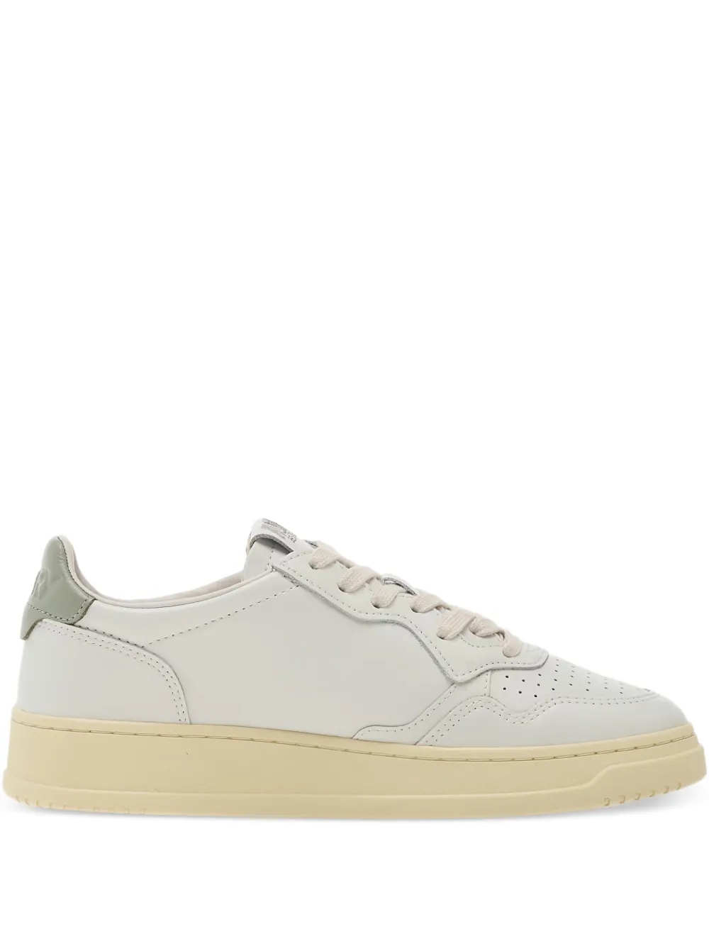 Autry Medalist Low leren sneakers Wit