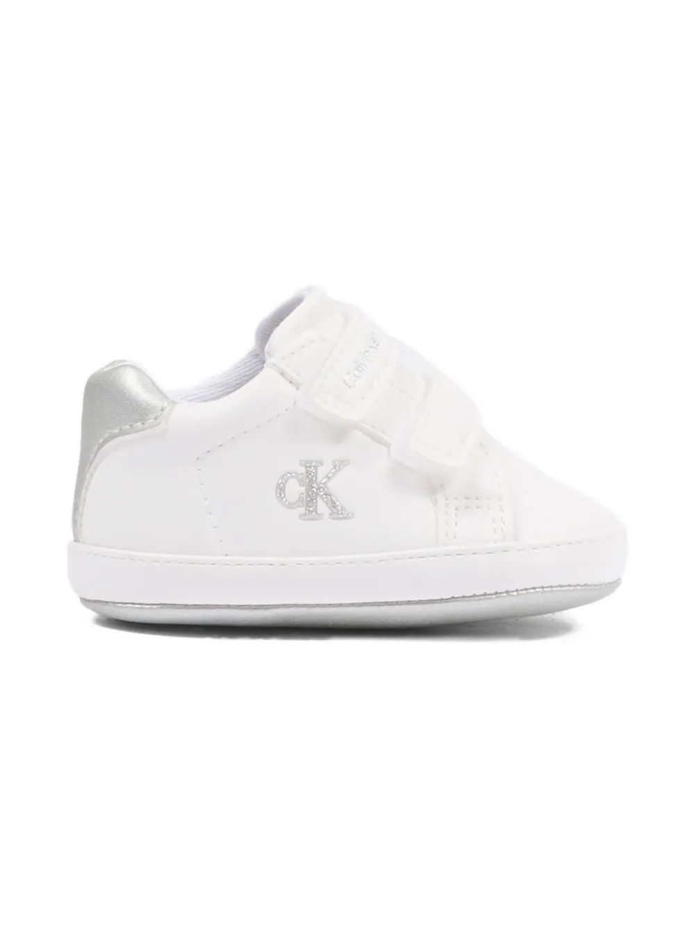 Calvin Klein Kids Gewatteerde sneakers Wit