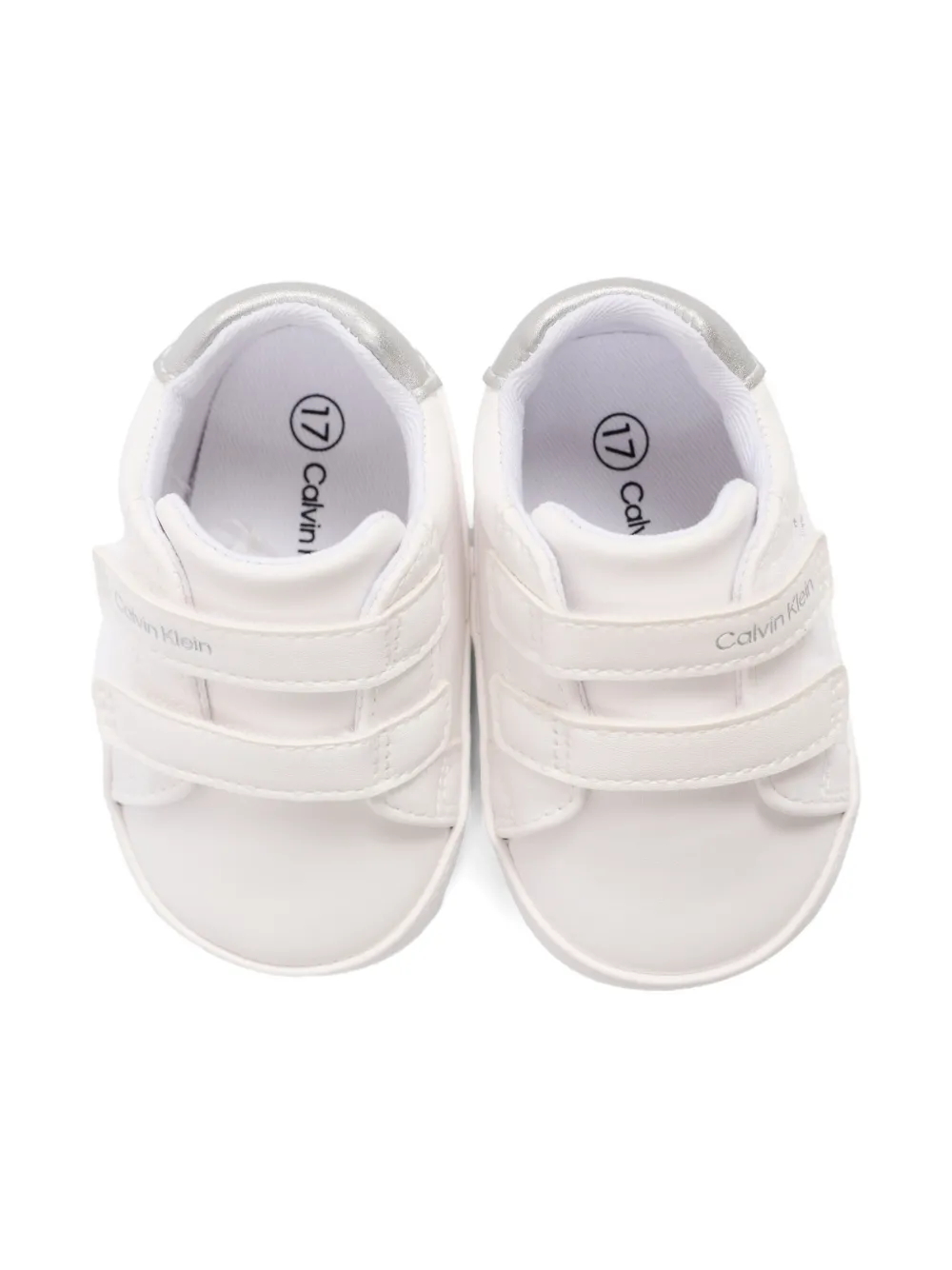 Calvin Klein Kids Gewatteerde sneakers Wit