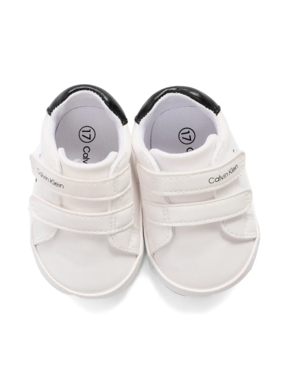 Calvin Klein Kids Sneakers met vlakken Wit
