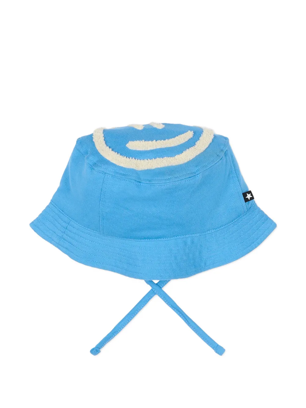Molo smiley face bucket hat - Blu