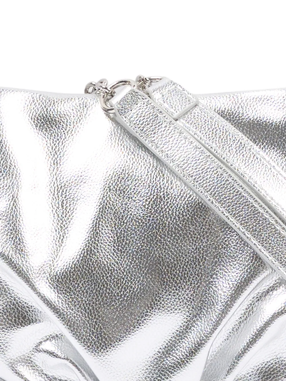Molo Metallic schoudertas Zilver
