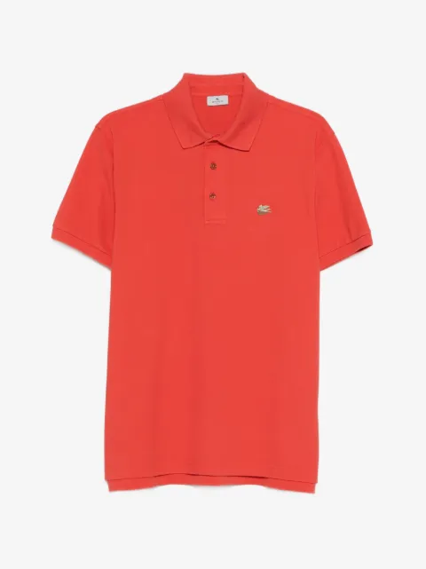 ETRO button logo-detail polo shirt