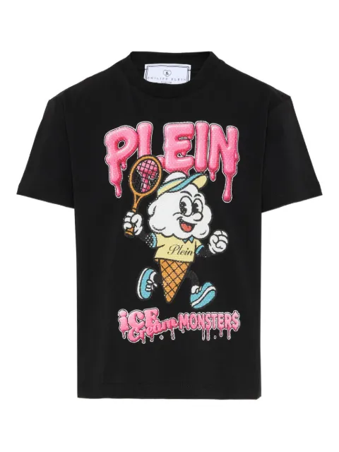 Philipp Plein Junior t-shirt à imprimé graphique