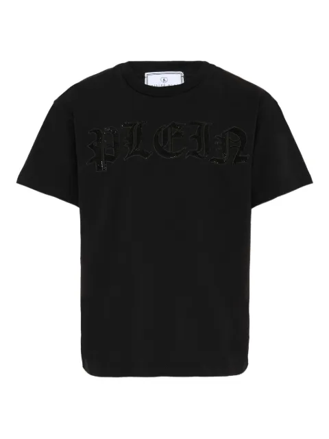 Philipp Plein Junior logo-embellished T-shirt
