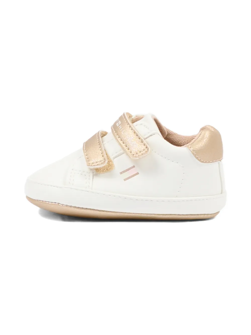 Tommy Hilfiger Junior Sneakers met bandje Wit