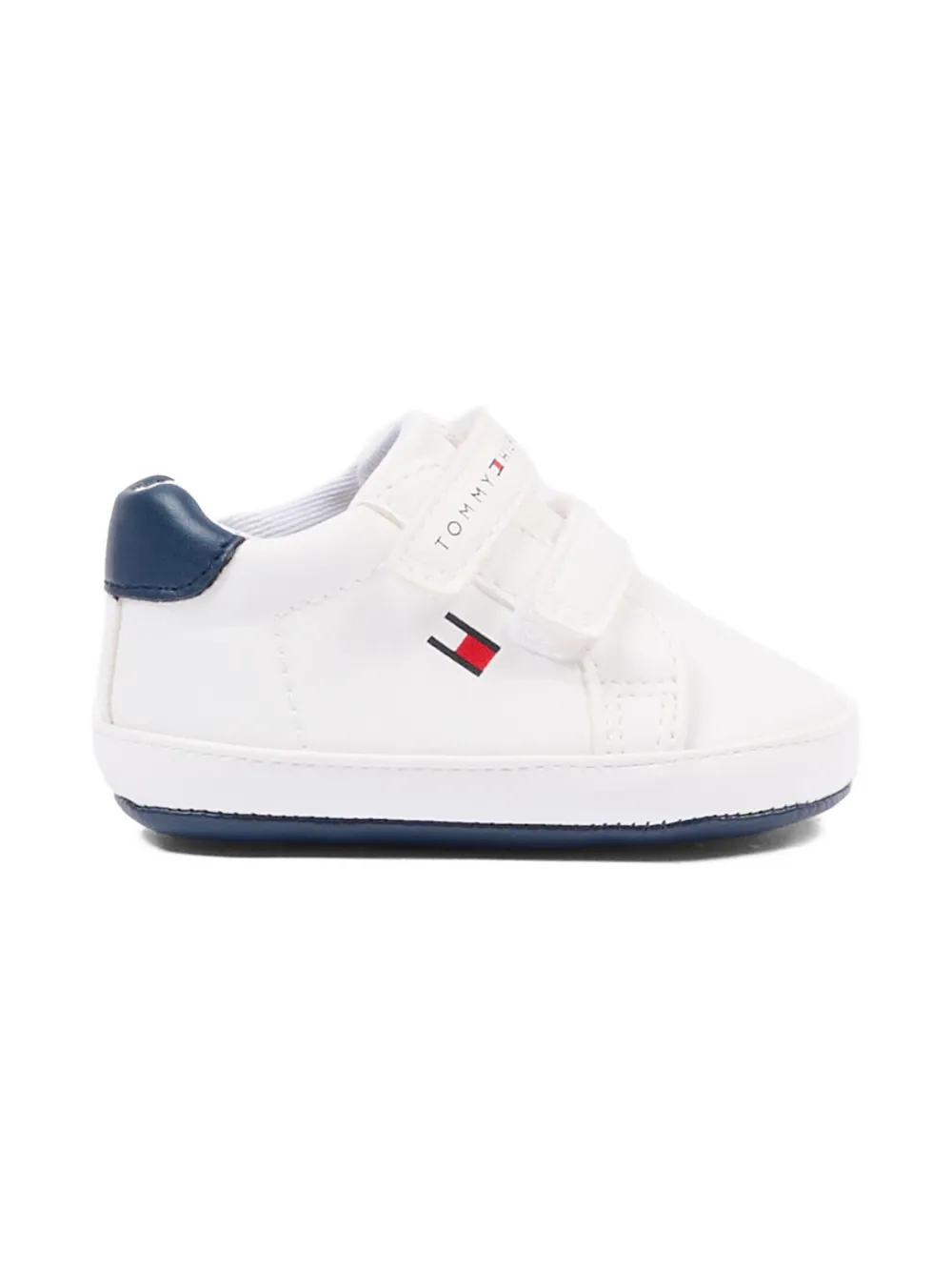 Tommy Hilfiger Junior touch-strap pre-walkers Wit