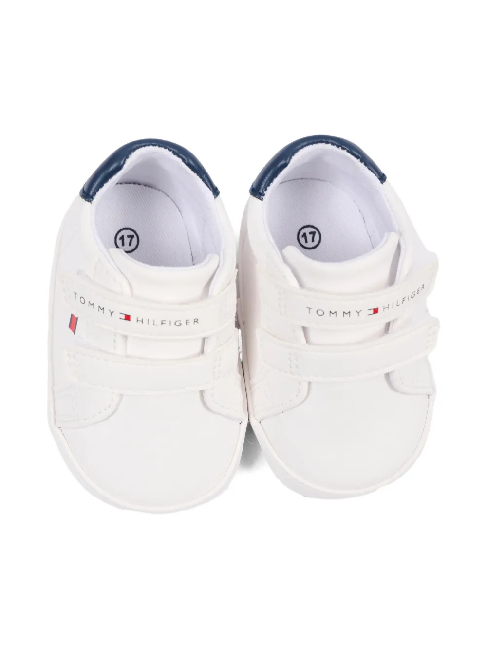 Tommy Hilfiger Junior touch-strap pre-walkers Wit