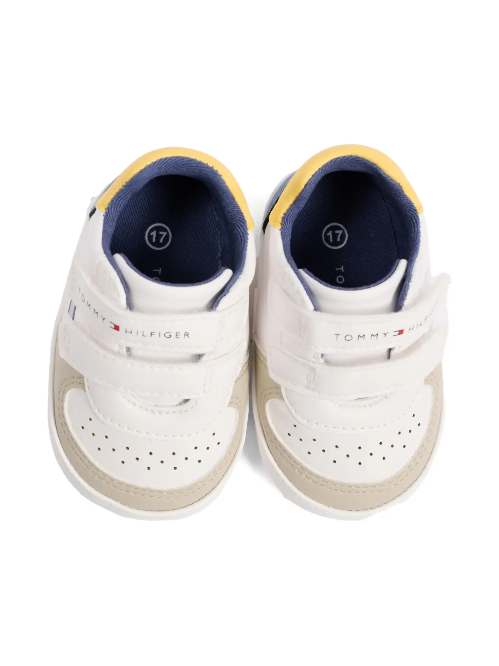 Tommy Hilfiger Junior colour-block pre-walkers Wit