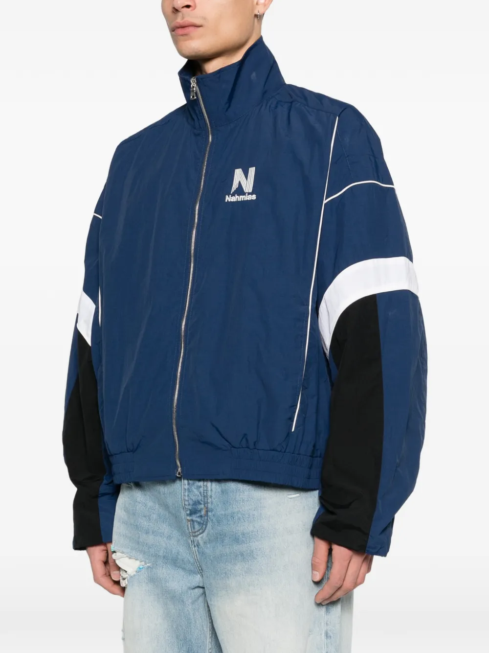 logo-detail panel jacket